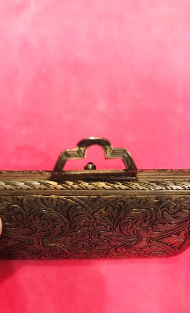 Antique Silver Enamel Box