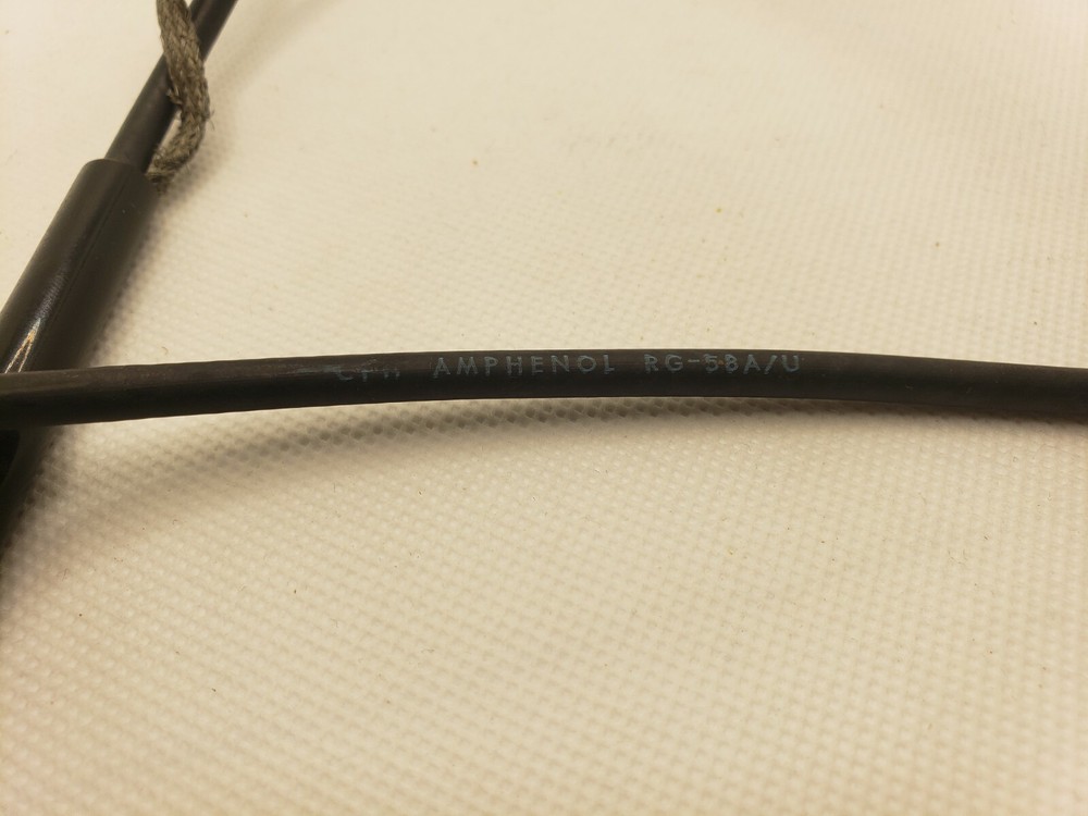 VINTAGE CPH AMPHENOL RG - 58A / U