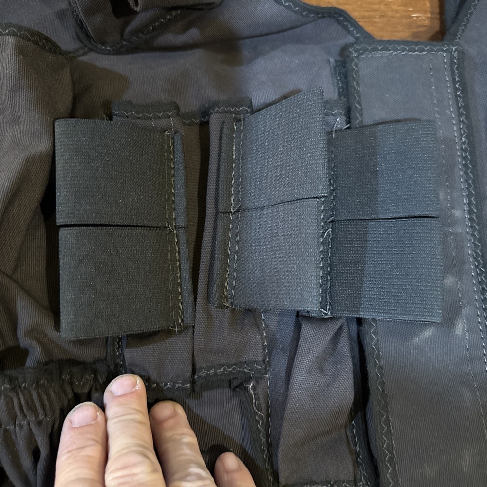tactical vest black