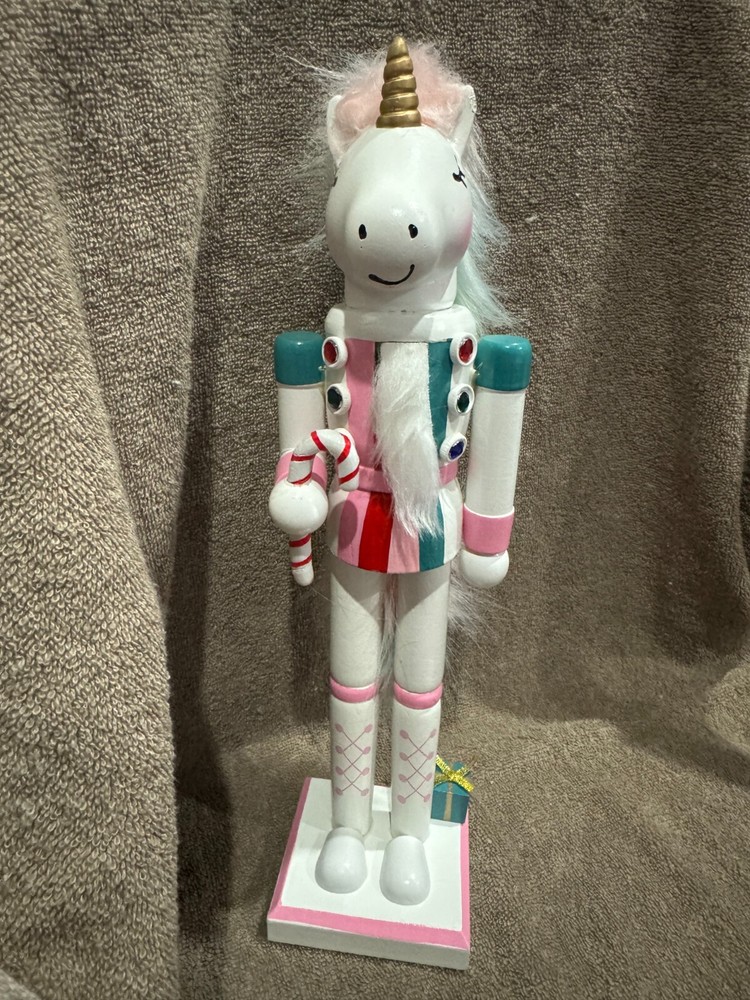 Nutcracker Holiday 16" Pastel Unicorn