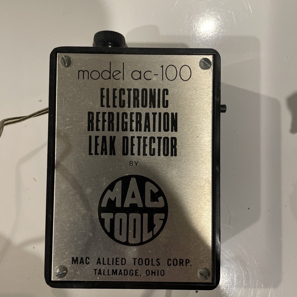 Mac Allied tools Halogen-REFRIGERANT LEAK DETECTOR Model AC-100