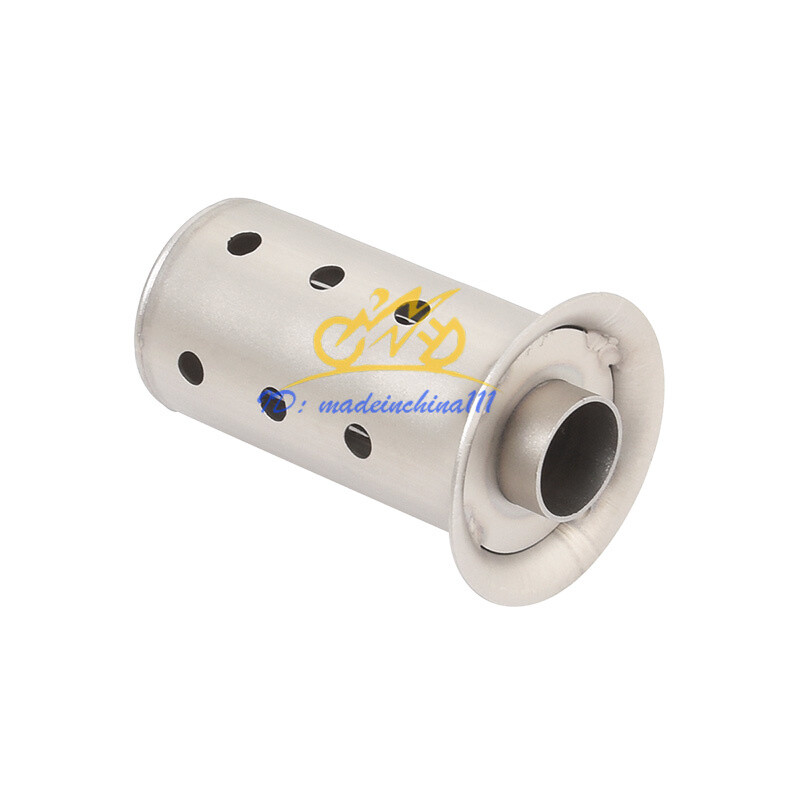 Universal Exhaust Baffle Silencer Removable DB Killer 63mm For Muffler Link Pipe