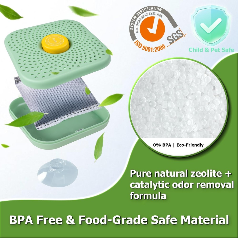 Fridge Deodorizer （1Pack），More Effective Than Baking Soda&#