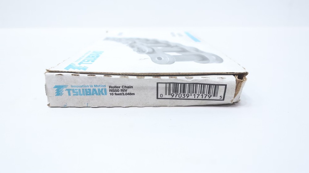 Tsubaki RS50 RIV Single Roller Chain 10ft