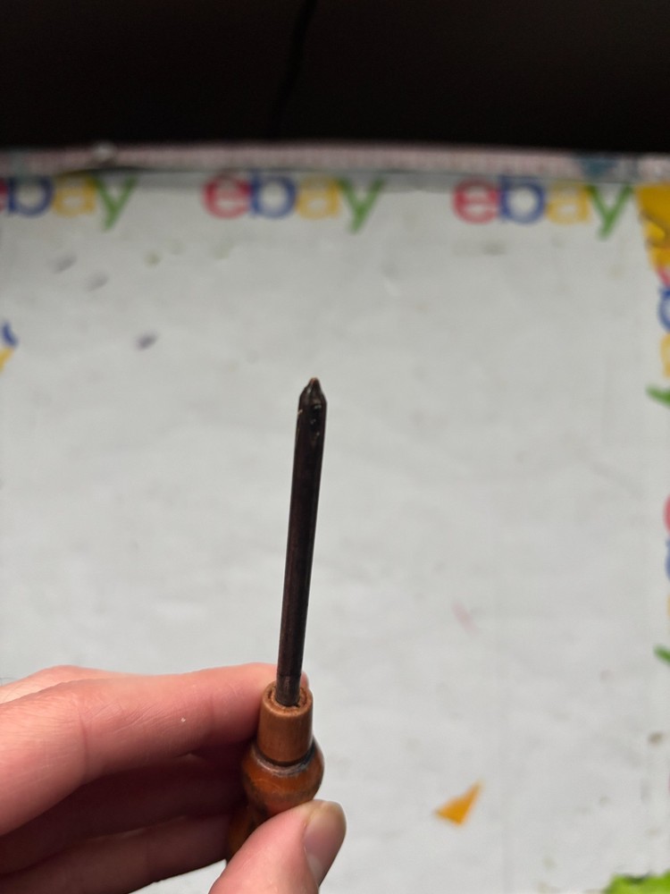 Older Wooden Handle Phillips Screwdriver Lic No. 1
