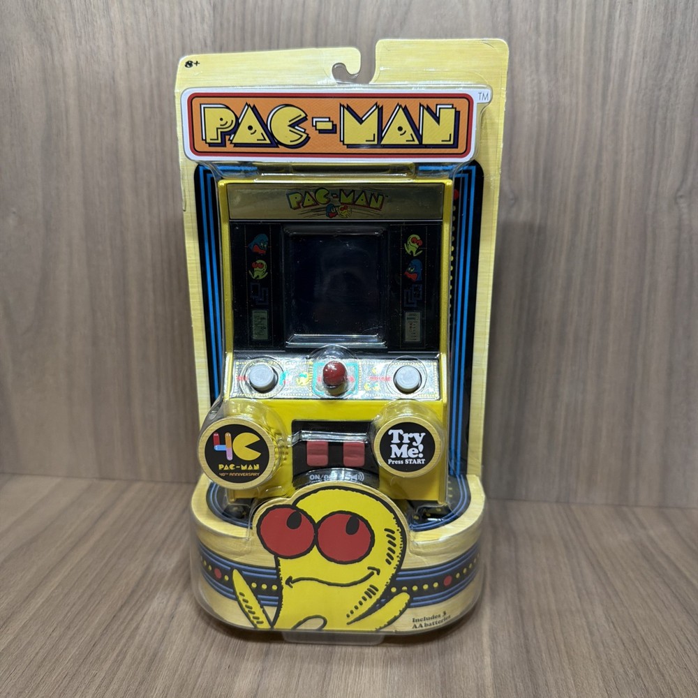Pac-Man Classic Arcade Handheld 40th Anniversary Basic Fun! - New