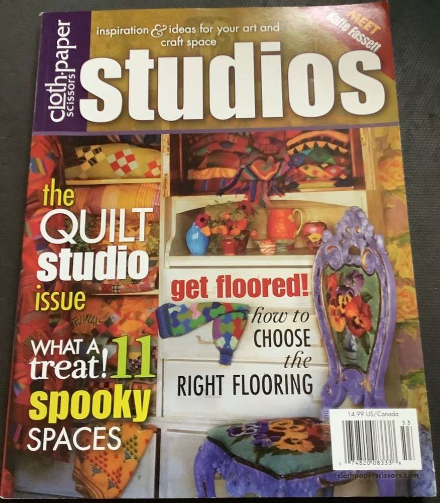 Lot 2 back issues GreenCraft & Studio craft/craft storage mags - VG cond, $7ship