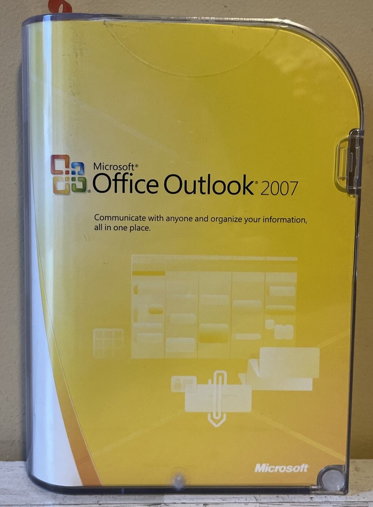 Microsoft Office Outlook 2007 Software with Product Key Genuine