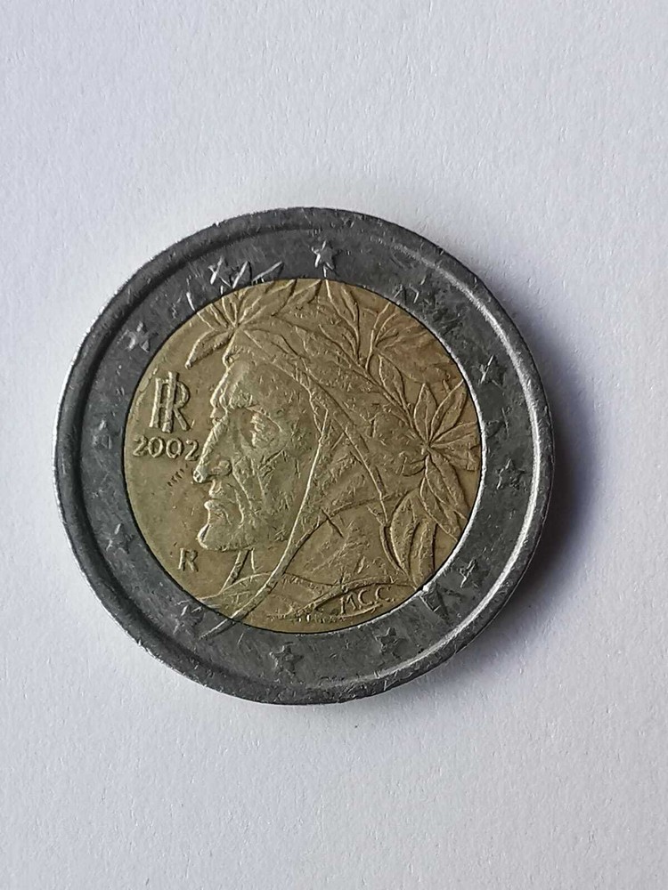 2 EURO ITALY ERROR 2002.