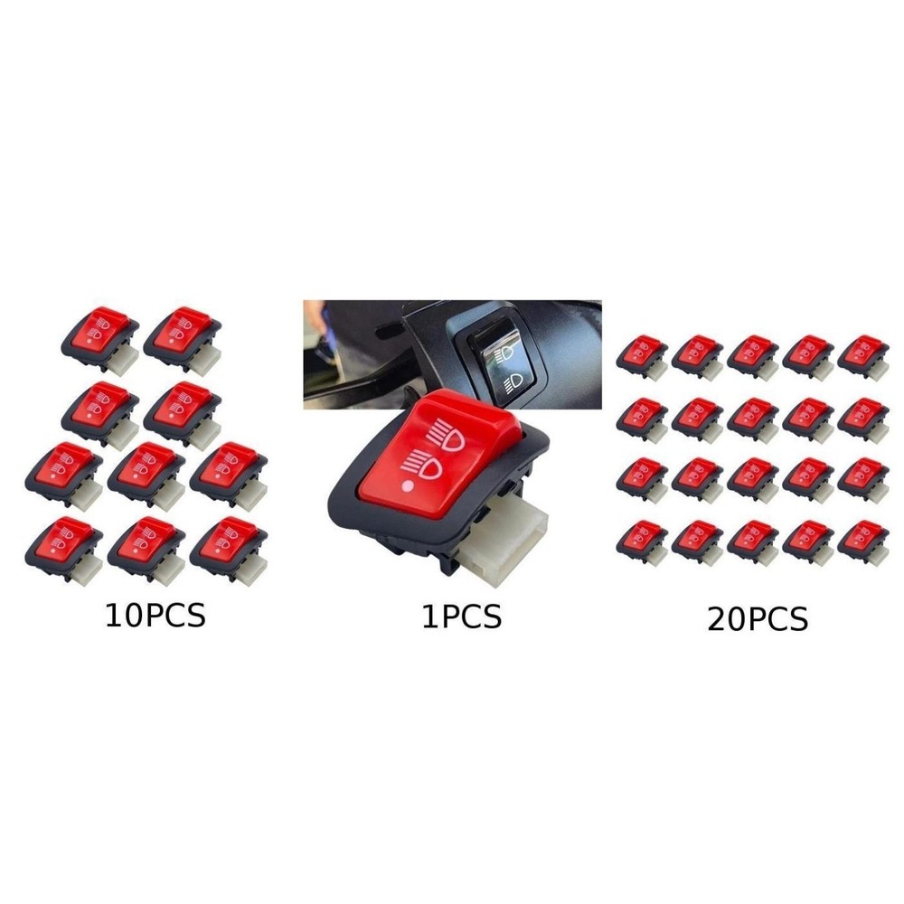 High Low Switch Near Far Switch On/Off Control Easy Intuitive Design
