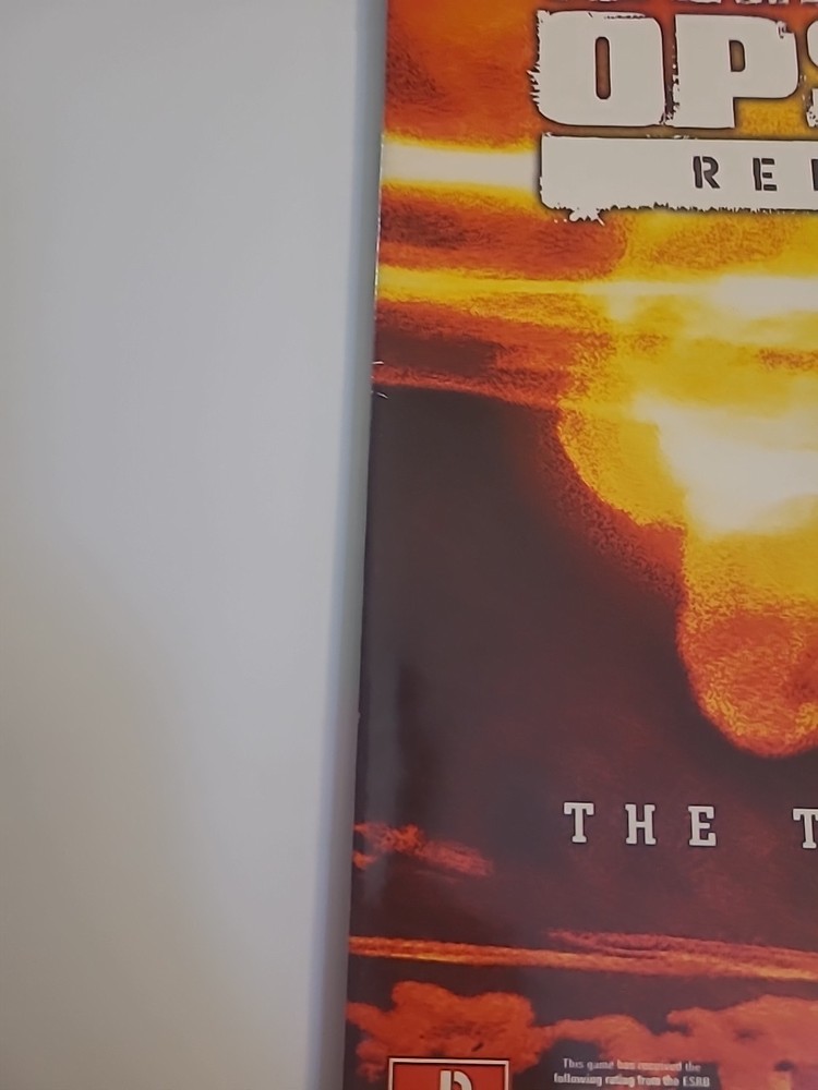 Shadow Ops: Red Mercury Prima Official Strategy Guide Microsoft Xbox Atari