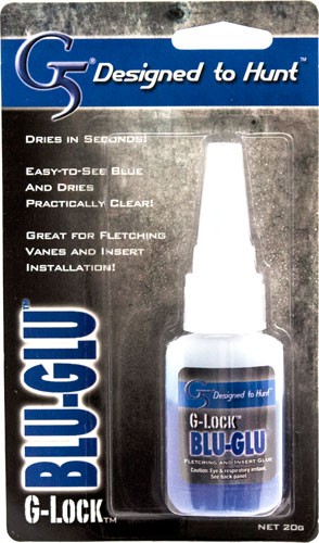 G5 PEEP INSERT/FLETCHING GLUE G-LOCK BLU-GLU