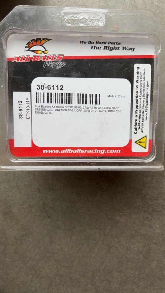 Cr85 Fork Bushing Kit