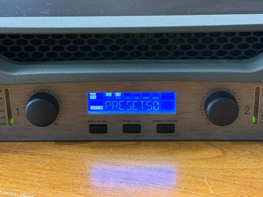 Crown Pro XTI2002 2000W Professional Power Amplifier Amp, Advanced DSP