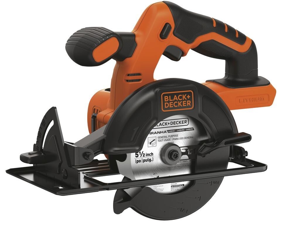BLACK+DECKER 20-Volt Cordless 5-1/2" Circular Saw - Tool Only