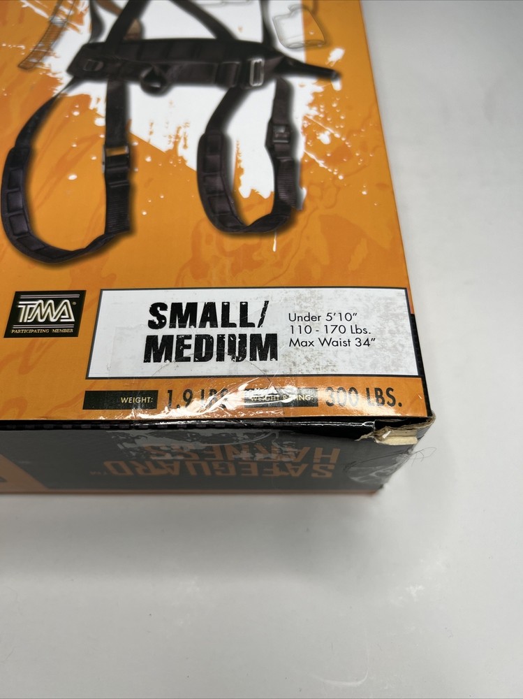 Muddy Safeguard Harness Black Small/Medium