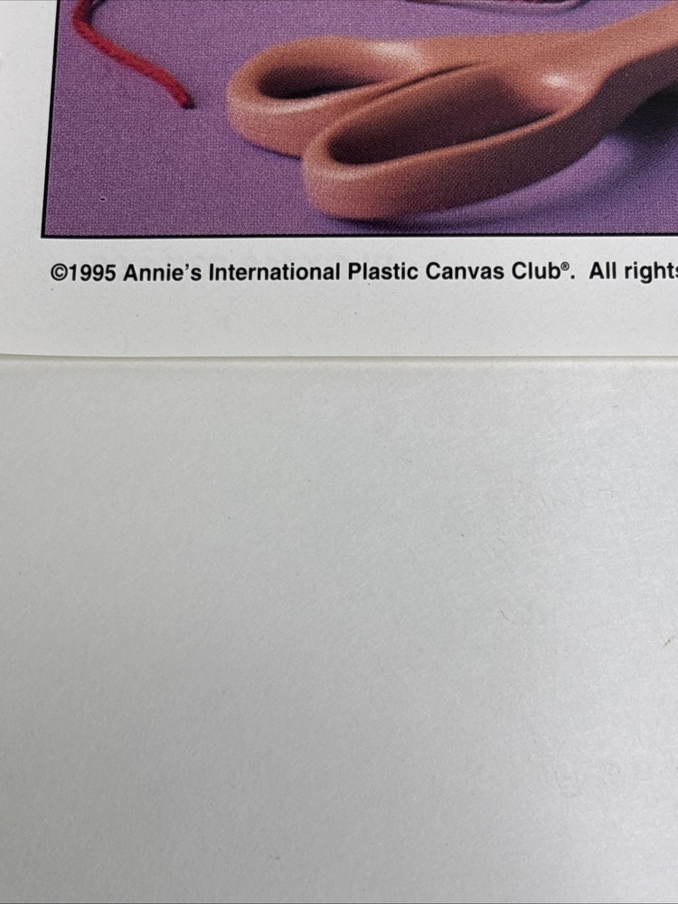 Desert Diamonds Box Annie's Attic Plastic Canvas Pattern Page