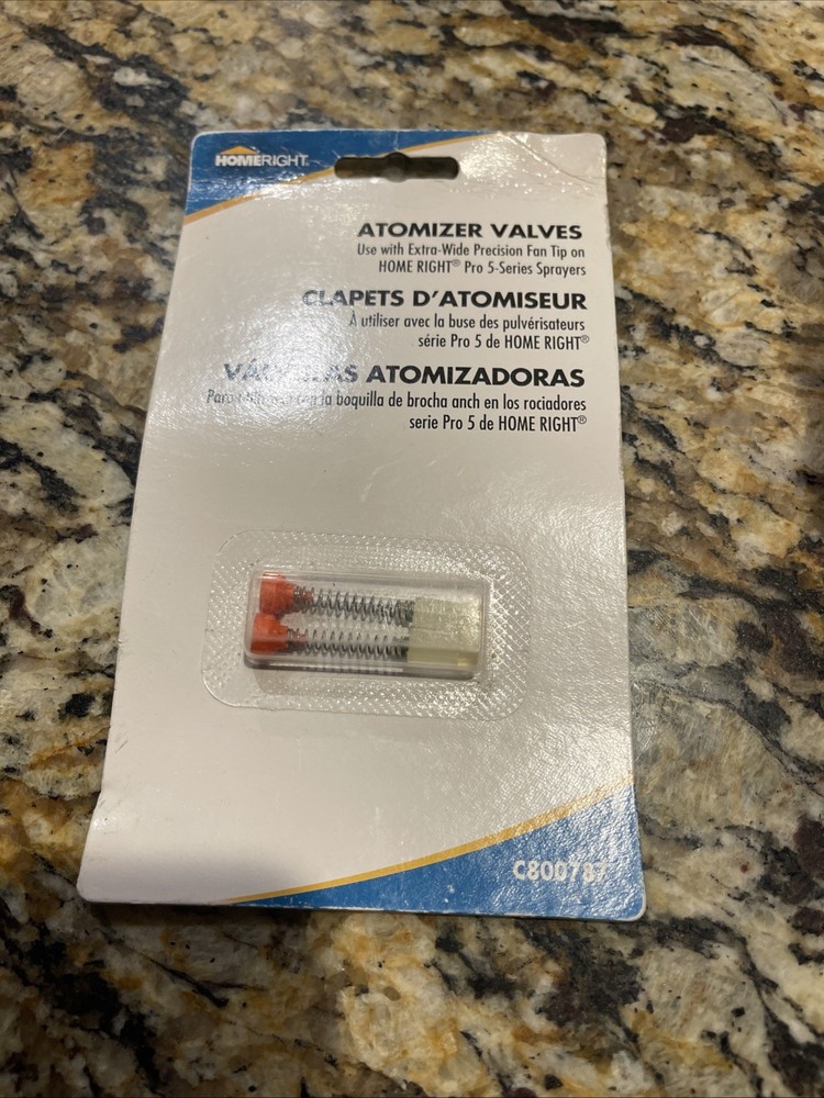 2 Pack Atomizer Valves HomeRight Paint Sprayers Fan & Cone C800787