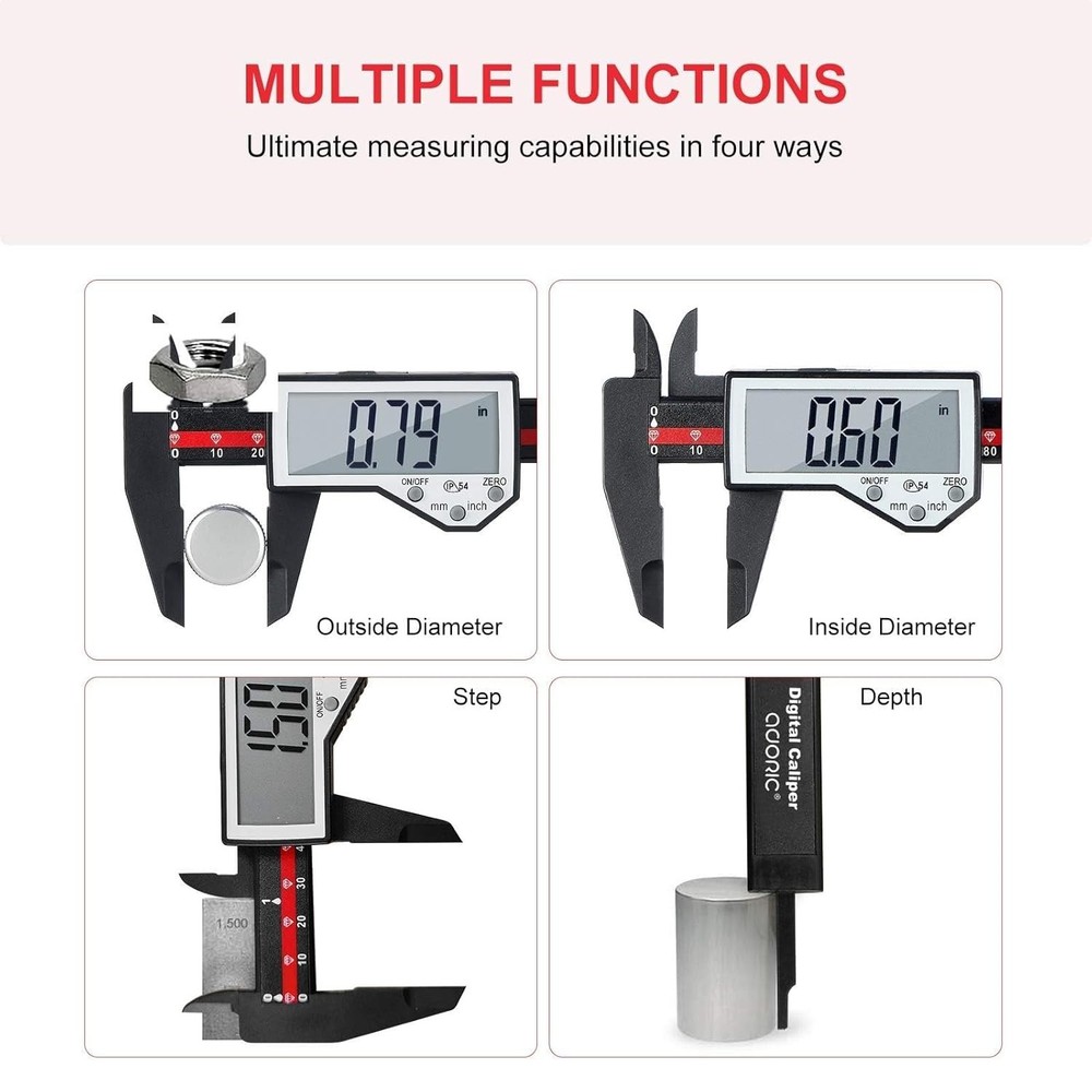 Precision Digital Caliper 0-6