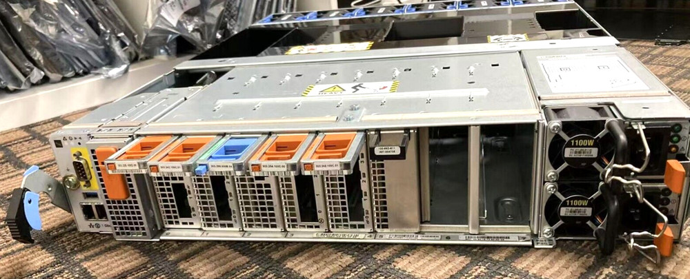 EMC DATA DOMAIN DD9300 Barebones Chassis w/ Service Processor + 2x 1100W PSU