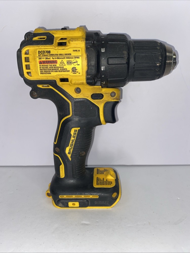Dewalt DCD708 1/2" (13mm) Cordless Drill Driver (Tool Only)