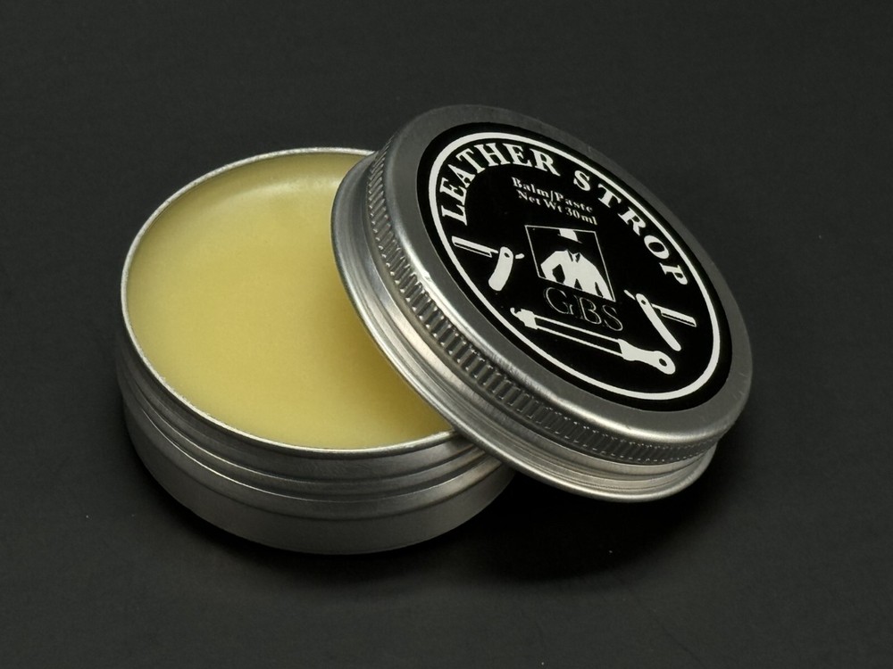 LEATHER STROPS BALM PASTE 30ML TUB JAR FOR LEATHER STROPS