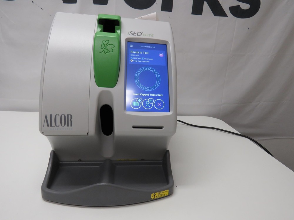 2023 Alcor iSED Elite Automated ESR analyzer