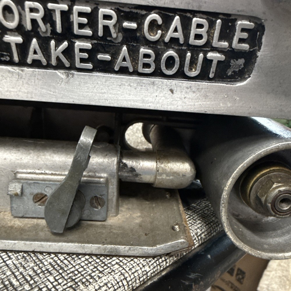 Vintage Porter Cable model A3 8amp TAKE-ABOUT belt sander
