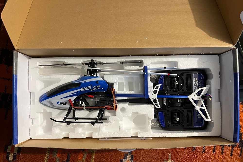 Blade SR RTF RC Helicopter Complete w/ Transmitter + Battery