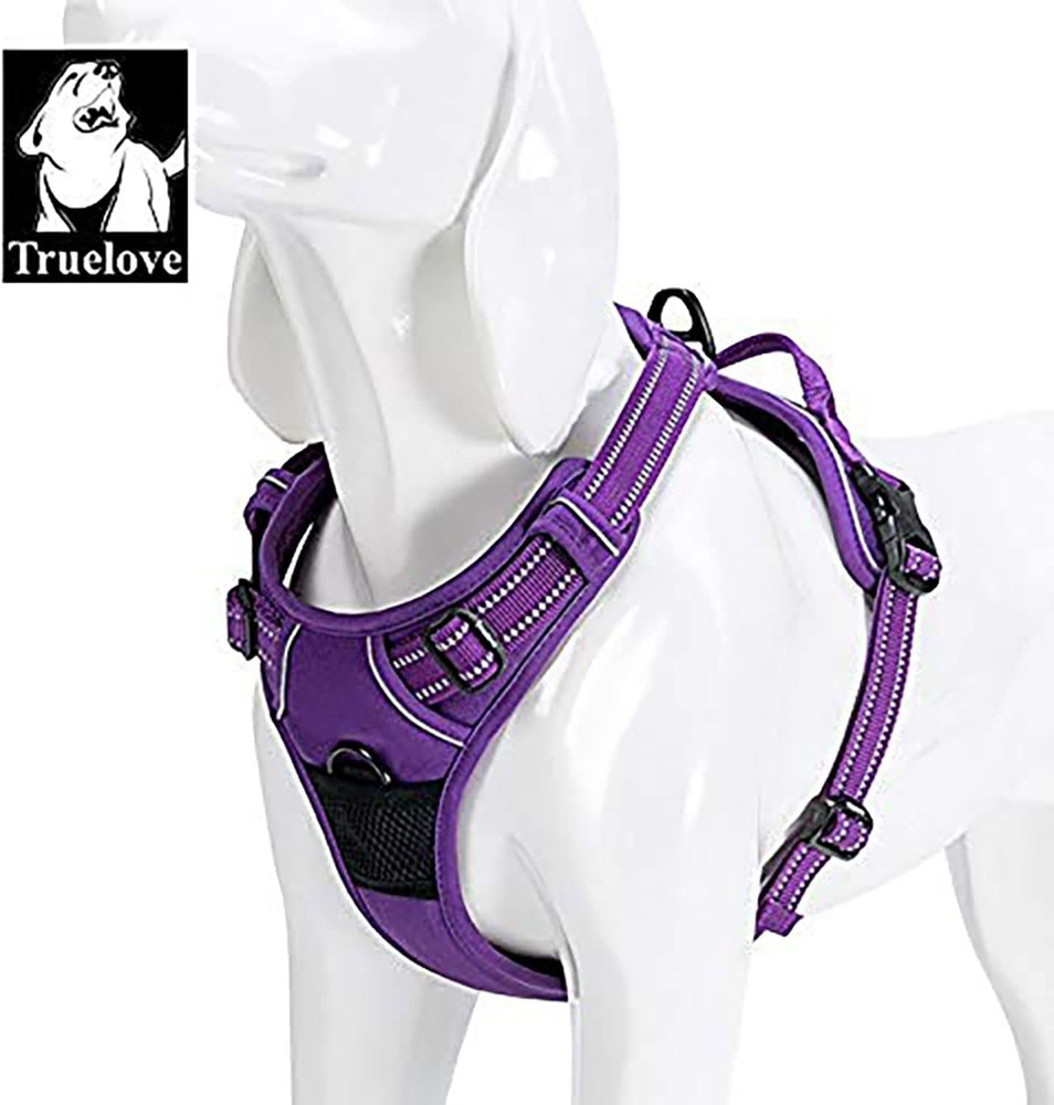 Adjustable No-Pull Dog Harness Reflective Pup Vest Harnesses Comfortable Control