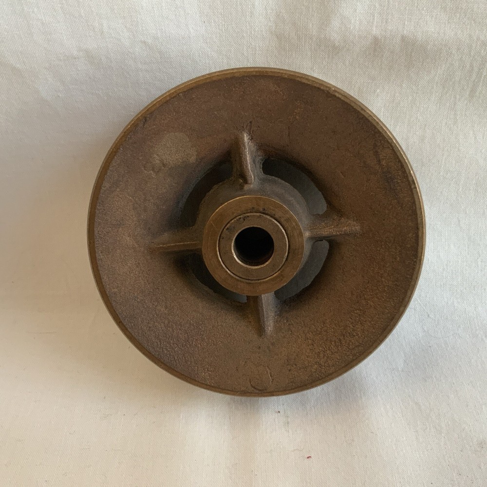 Vintage Brass 4-1/4 Inch Pulley