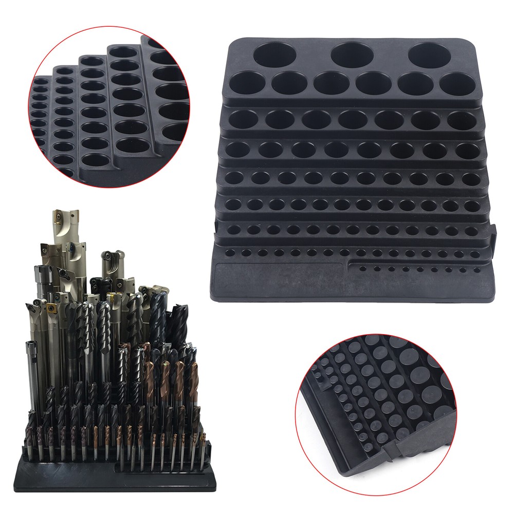 PP Storage Box Organizer CNC Milling Tool Placement Organizer Large capacity