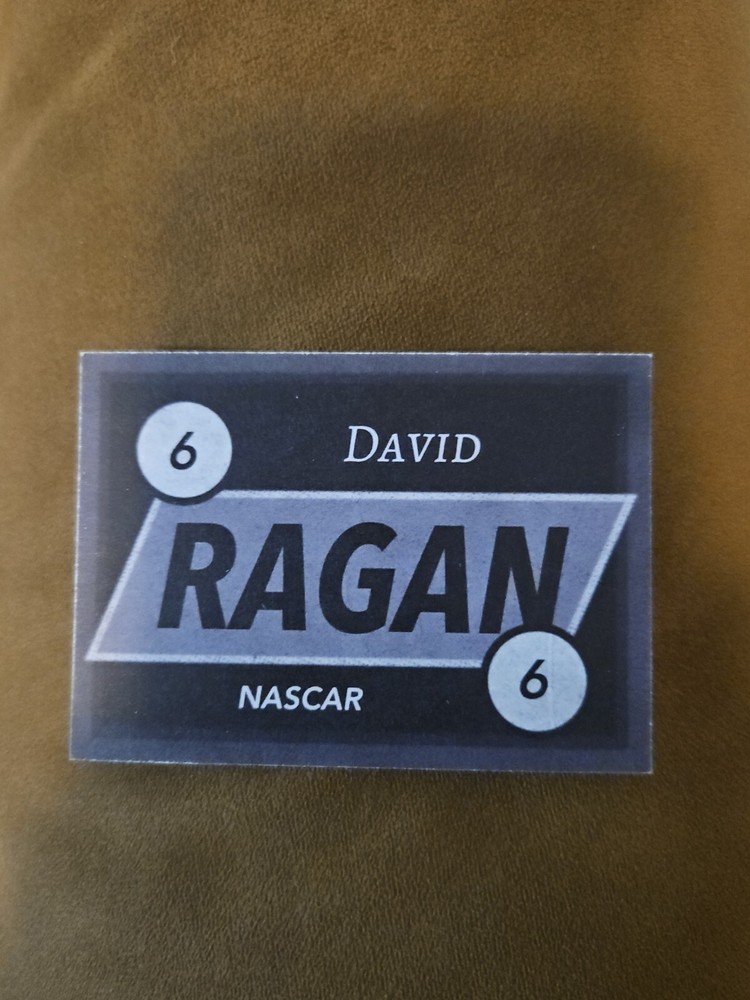David Ragan Custom Signed Card - NASCAR
