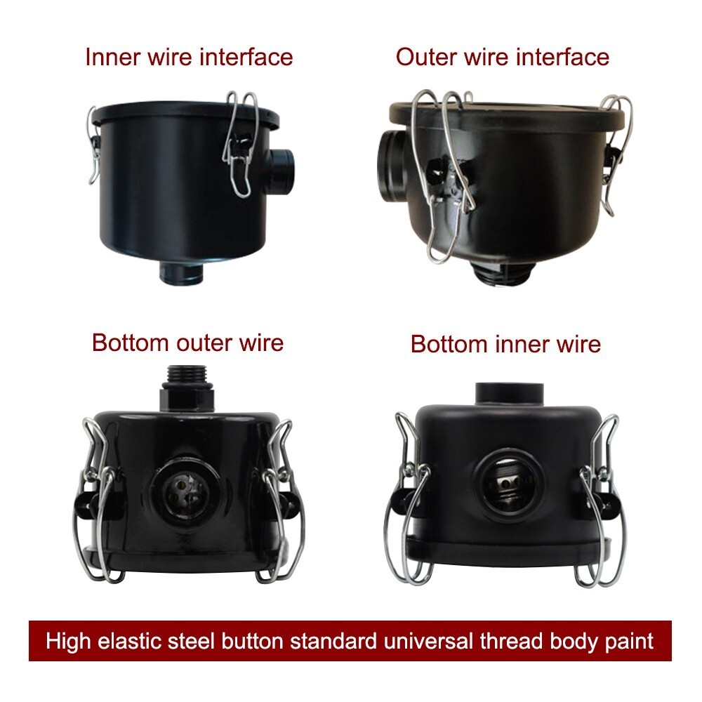 Air Filter Vacuum Pump Inlet Filter Internal Thread Connect Size