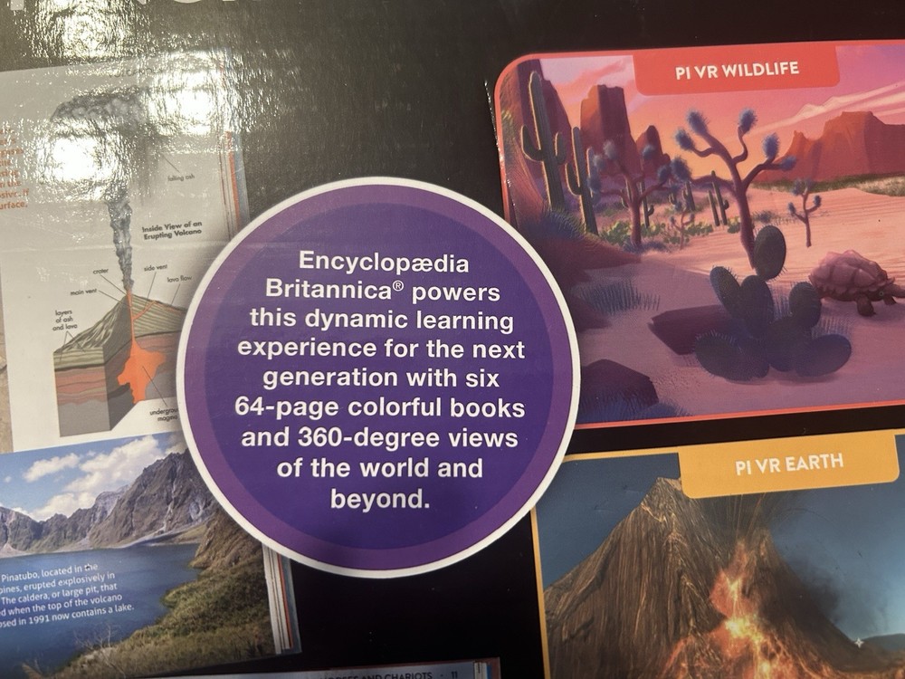 Encyclopedia Britannica Virtual Reality Science Kit New In Box