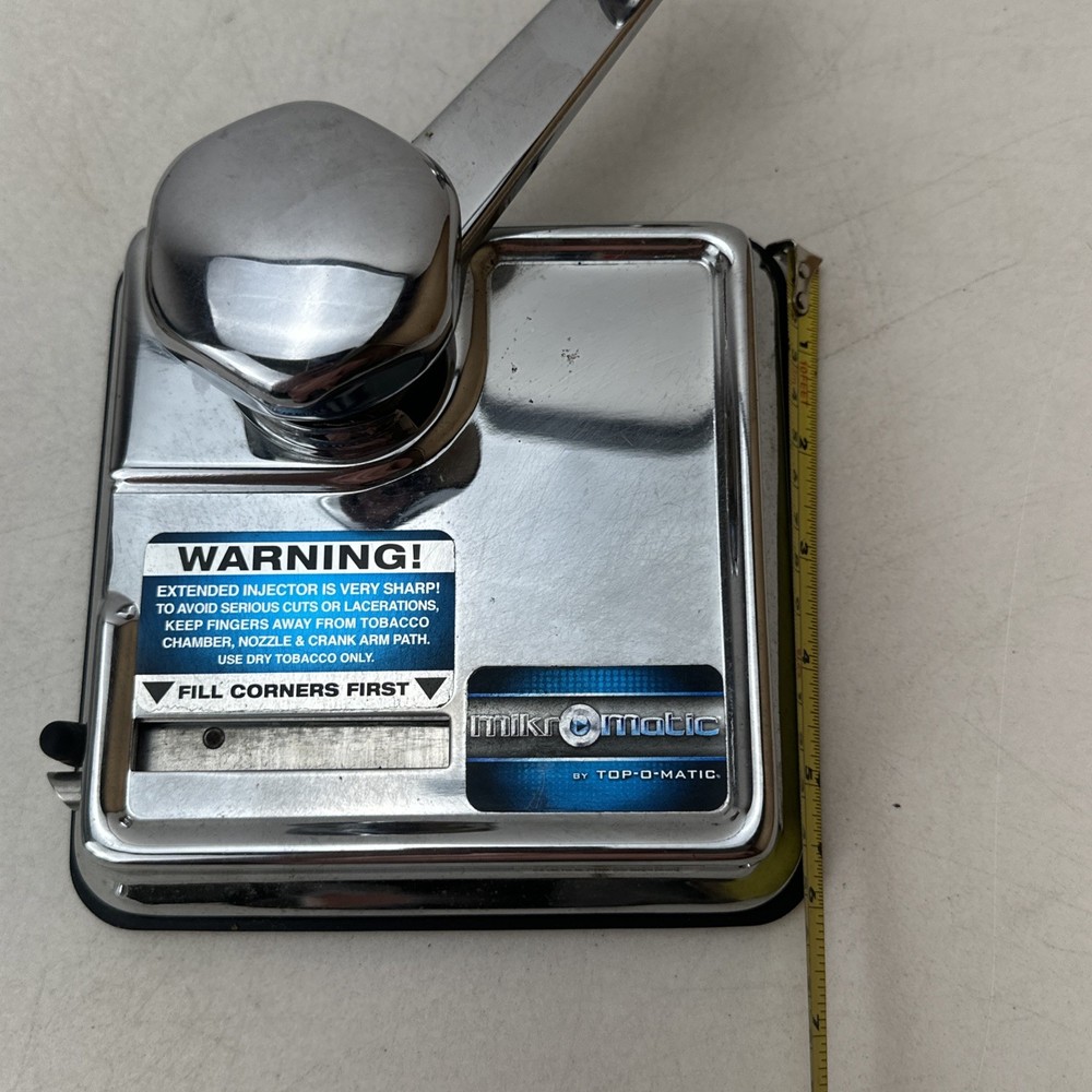Mikromatic Cigarette Machine by Top-O-Matic Pre-owned