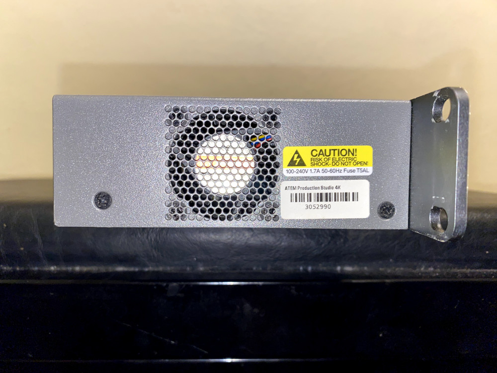 Blackmagic Design ATEM Production Studio 4K 8-input rackmount video switcher