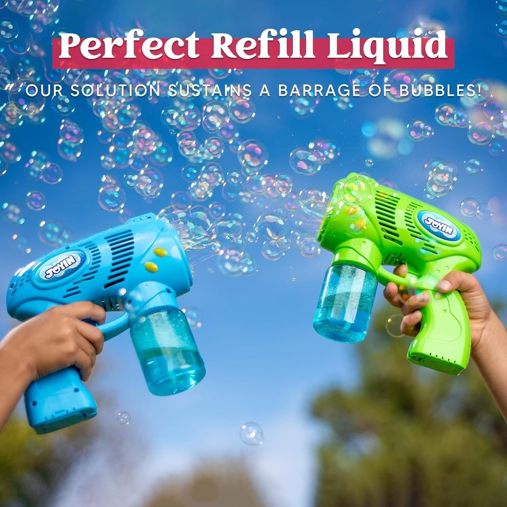 Versatile 32 OZ Bubble Solution – Ultimate Refill for Bubble Machines & Toys