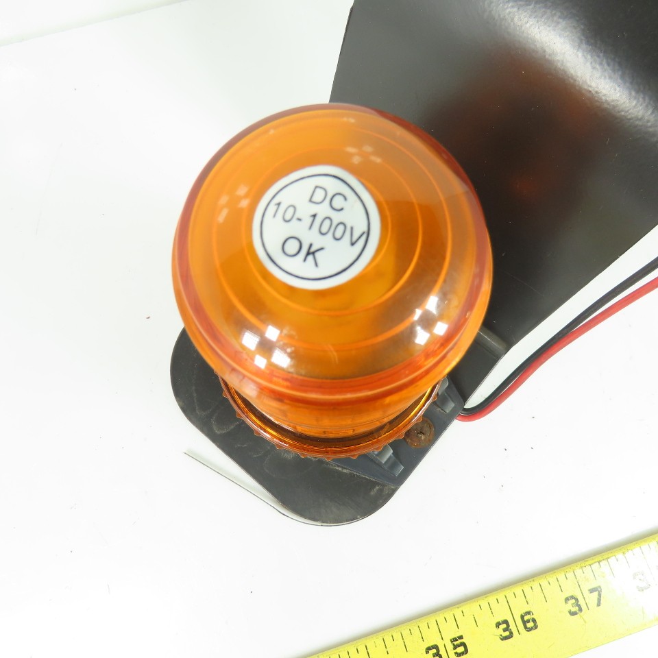 Caterpillar E5000 Orange Strobe Indicator Light DC 10-100V