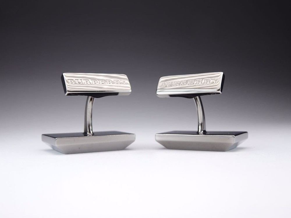Burberry Classic Check Square Cufflinks