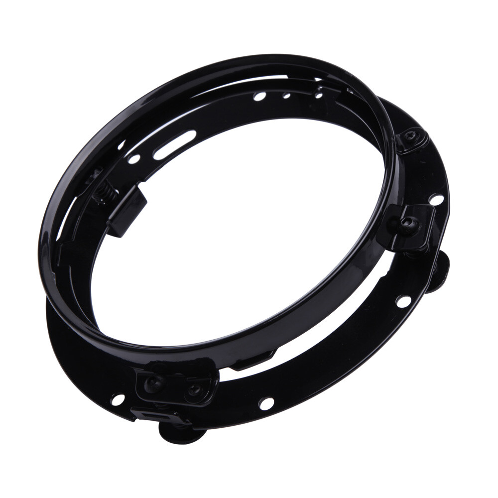 For Harley Davidson LED Motorcycle Headlight 7" Round Mounting Bracket Ring Part