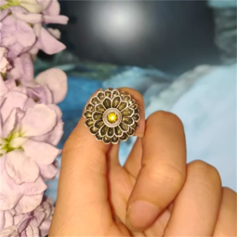 Cosplay Dark souls Ring Cloranthy Ring Video Game Adjustable Size