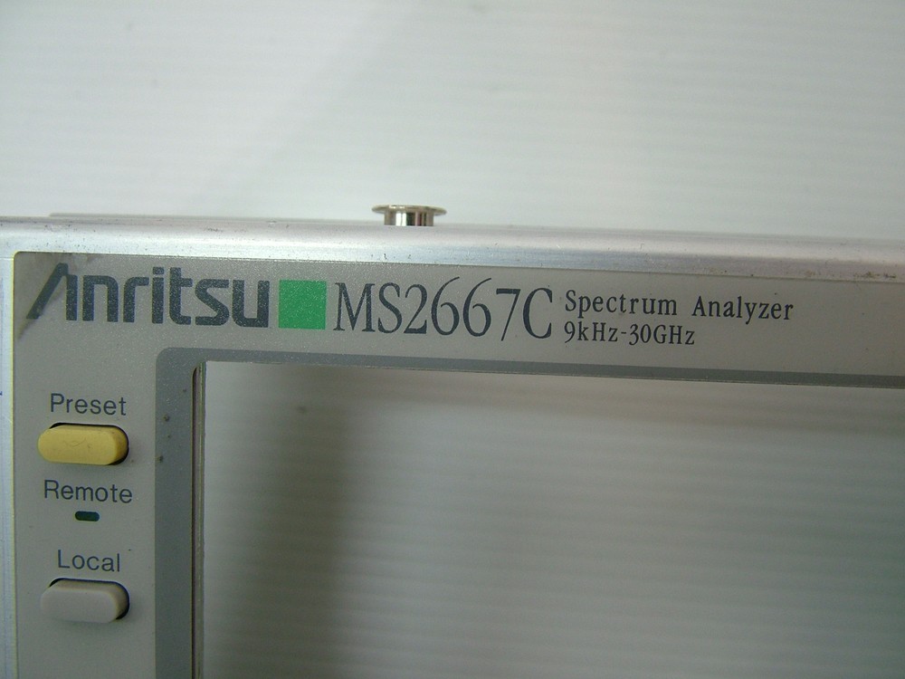 Anritsu front panel keypad for MS2667C P60038