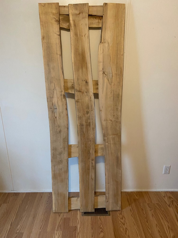 Live Edge Maple Headboard, 75" wide by 26" tall