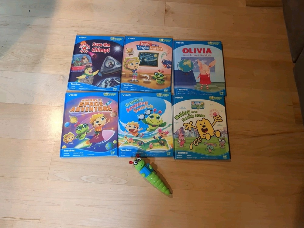 VTech Bugsby Pen 6 Books Included