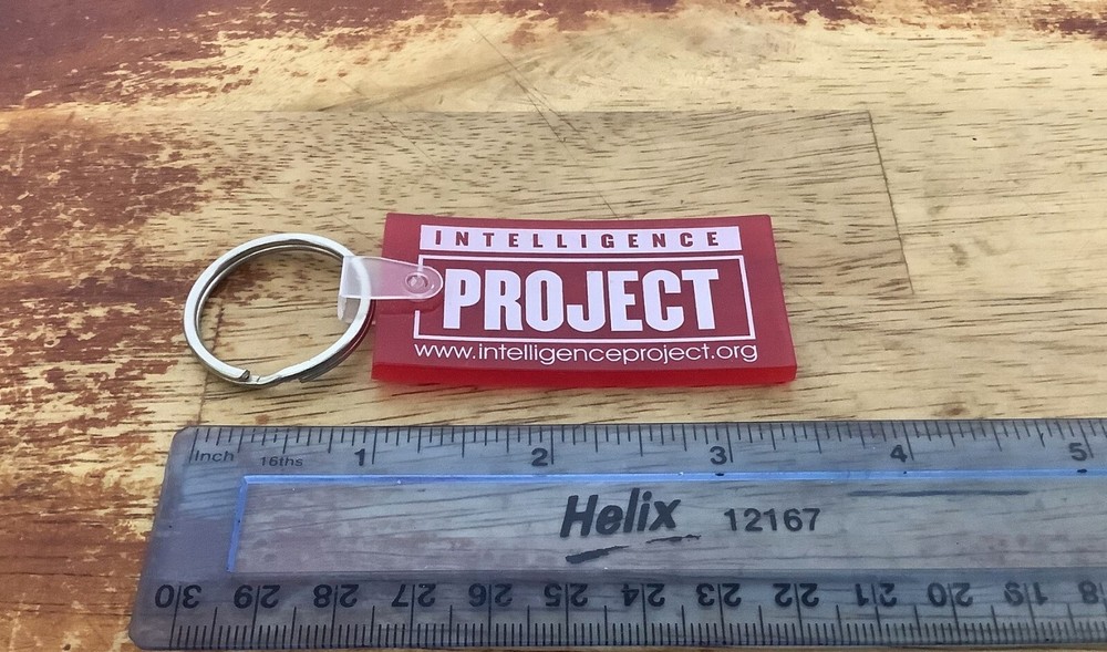 Red Intelligence Project Keychain