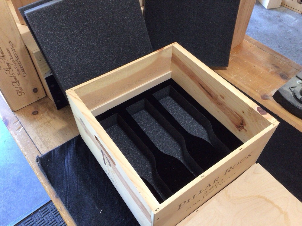 wooden wine box