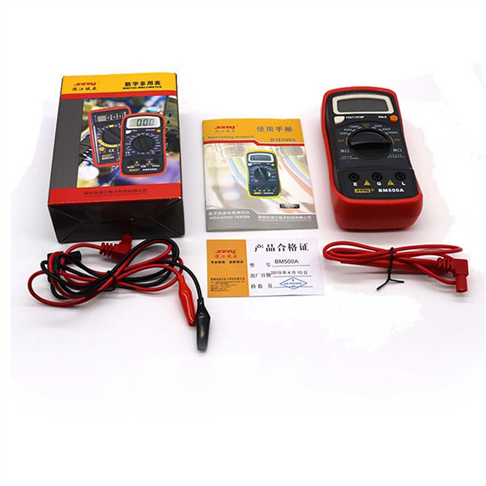 LCD Digital Insulation Resistance Tester Meter Pocket Digital Multi Meter