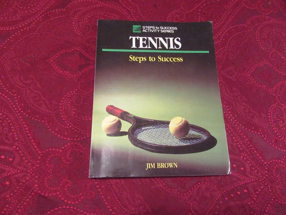 Tennis Steps to Success  Soft  Cover Book