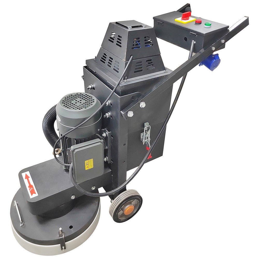 220V 5-Head Concrete Floor Grinder 14.9" Grind Width for Surface Preparation